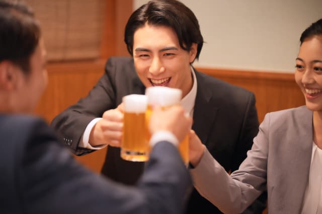 飲み会の写真